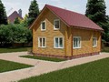 Типовой проект деревянного дома из лафета 6х9: доставка и сборка